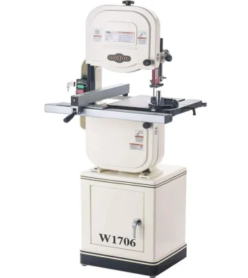 Shop Fox 14" Cast Iron Wheels Woodworking Bandsaw