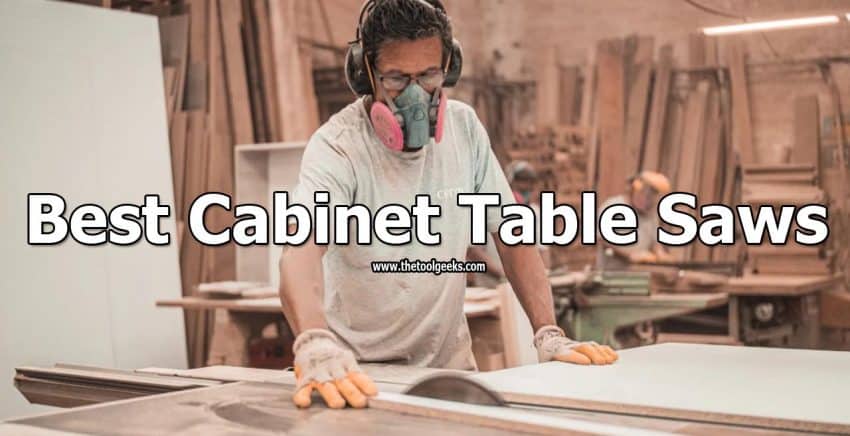As you may know, buying a cabinet table saw is a big investment. If you have a low budget then choosing one can be even harder. To help you out, we have decided to make the best cabinet table saws list. The list contains 5 different models. Hopefully, this list will help you to make an easier choice.