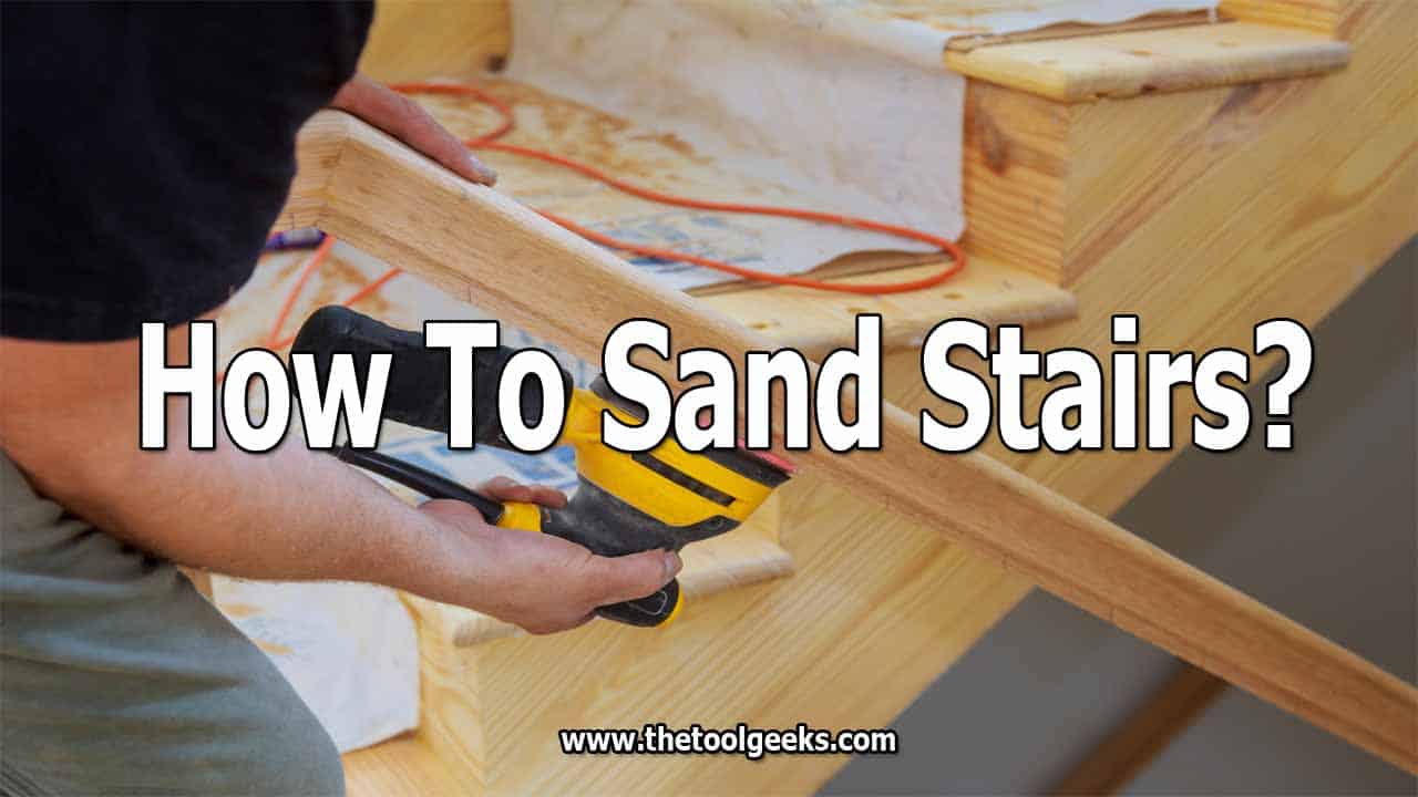 There comes a time when you have to refinish your staircase. When that time comes, you need to know how to sand stairs. That's the first thing you are going to do -- remove the paint and wax from the staircase.