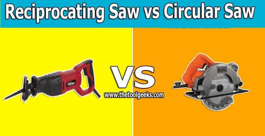 When it comes to these two great power tools, there are many differences. The first and most obvious one is the body style. There are a lot of more differences between reciprocating saw vs circular saw.
