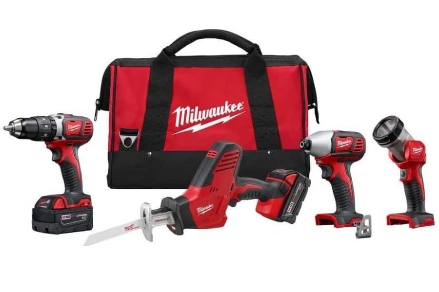 Milwaukee-2695-24-M18-18-Volt-4-Piece-Tool-Combo-Kit