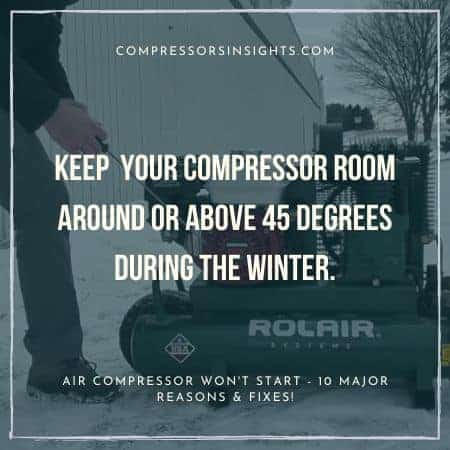 Air Compressor Won't Start