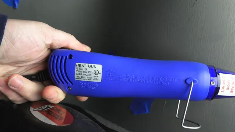 What Type of Vinyl Surface Can You Fix with a Heat Gun