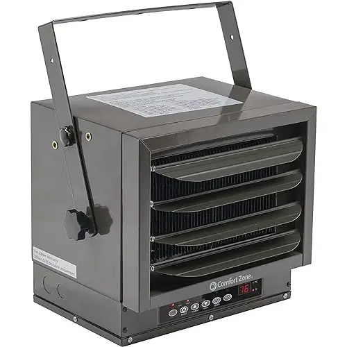 Comfort Zone Fan-Forced Mountable Garage Space Heater